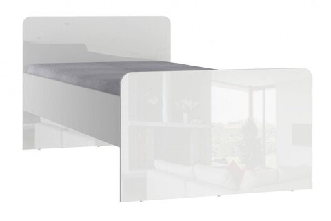 Кровать Модерн СТЛ.322.11 Бело-серый