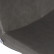 Стул барный DOBRIN ALDO, серый PU YP4, основание из нержавеющей стали