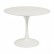 Стол журнальный Eero Saarinen Tulip Table белый D60 H52 MDF