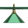 Лампа на три плафона &quot;Allgreen&quot; D35 (зелёная штанга, зелёный плафон D35см)