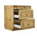 Шкаф-стол Викинг с ящиками (600) №16 из массива сосны
