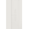 Шкаф угловой глухой Ассоль АС-52 (правый) мдф мат Белое дерево