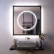 Зеркало с подсветкой в металлической раме Vecellio