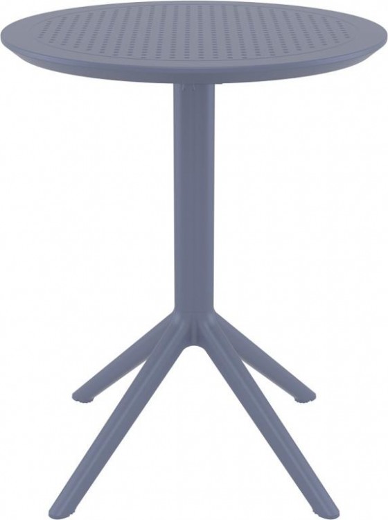 Стол пластиковый складной Siesta Contract Sky Folding Table Ø60
