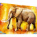Картина АртаБоско Картина на стекле 40х60  "Африканский слон". Артикул WBR-01-1078-04