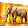 Картина АртаБоско Картина на стекле 40х60  &quot;Африканский слон&quot;. Артикул WBR-01-1078-04