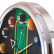 Часы настенные "12 шаров" D27 см (хром), пластик
