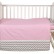 Комплект постельного белья Polini kids Зигзаг, 120х60, серо-розовый