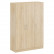 Шкаф 2-х створчатый + Пенал Стандарт, цвет дуб сонома, ШхГхВ 135х52х200 см., универсальная сборка