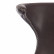 Стул FLAIR (mod. 9020) экокожа/металл, 60 х 56 х 78 см , коричневый 1/черный