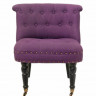 Низкие кресла для дома Aviana purple