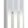 Шкаф Монблан МБ-24, 3-х ств (с зеркалом) мдф мат Белое дерево