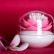 Контейнер для хранения ватных палочек Lotus, белый/розовый