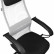 Кресло руководителя Бюрократ CH-607, обивка: сетка/ткань, цвет: светло-серый/черный