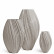 Кашпо TREEZ Effectory - Dune - Высокая дизайн-ваза - Белый песок 41.33-16-23-101-BE-105