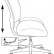 Кресло детское Бюрократ CH-W296NX, обивка: сетка/ткань, цвет: белый/бирюзовый 15-175 (CH-W296NX/15-175)