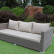 ANC-3 Комплект для отдыха с 3-х местным диваном (2 кресла, 1 диван, 1 стол) ANNECY (АНСИ) из искусственного ротанга, табачно-коричневый