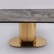 Стол обеденный раскладной Моника MC3034-160G, 160(41+41)х90х77 см, серая керамика