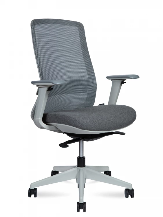 Кресло для персонала / Como LB grey M6301-1 grey