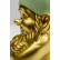 Статуэтка Gnome, коллекция "Гном" 10*21*9, Полирезин, Золотой