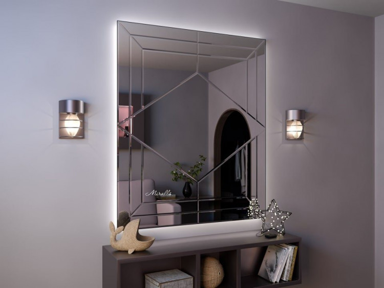 Эксклюзивное зеркало с подсветкой Luciano Extra