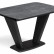 Керамический стол Петир 120(160)х80х75 larka grey / черный
