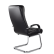 Кресло на полозьях Атлант В/п хром S-0401 (черный)