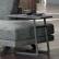 Приставной столик Roy отделка серый лак Piombo 013, орех Canaletto 031 DS.ST.AR.15  DS.ST.AR.15