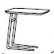 Приставной столик Roy отделка серый лак Piombo 013, орех Canaletto 031 DS.ST.AR.15  DS.ST.AR.15