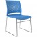 Стул Riva Chair D918 синий, хромированный пруток, пластик