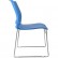 Стул Riva Chair D918 синий, хромированный пруток, пластик
