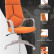 Кресло Everprof Trio Grey TM Ткань Оранжевый