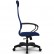 Кресло для руководителя Метта SU-BP-8 (SU-BК130-8) PL синий, сетка/ткань, крестовина пластик
