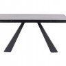 Стол обеденный Signal SALVADORE CERAMIC II раздвижной (серый/черный мат)