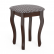 Табурет Мебель--24 Мерлин-3, цвет орех, обивка ткань рогожка корфу, ШхГхВ 35х35х48 см., продаётся в разобранном виде