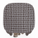 Табурет Мебель--24 Мерлин-3, цвет орех, обивка ткань рогожка корфу, ШхГхВ 35х35х48 см., продаётся в разобранном виде