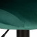 Стул барный DOBRIN LOGAN BLACK, зеленый велюр (MJ9-88)