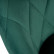 Стул барный DOBRIN LOGAN BLACK, зеленый велюр (MJ9-88)
