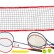 Набор для волейбола, тенниса, бадминтона с регулируемой по высоте сеткой «Prazer 3 в 1» (полный набор аксессуаров)