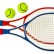 Набор для волейбола, тенниса, бадминтона с регулируемой по высоте сеткой «Prazer 3 в 1» (полный набор аксессуаров)