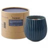 Свеча ароматическая с деревянным фитилём Sandalwood, Bergamot &amp; Citrus из коллекции Edge, синий, 60 ч