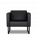 Кресло Тренд 800х780 h780 Искусственная кожа P2 euroline  9100 (черный)