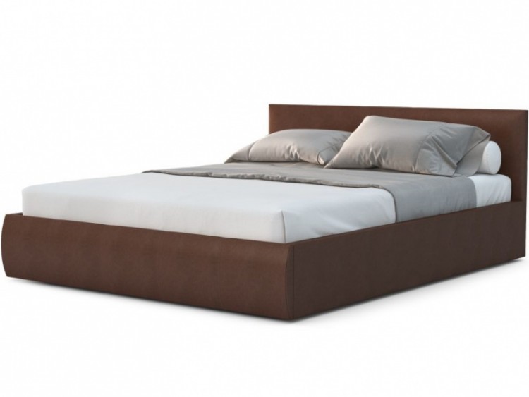 Кровать Верона 180 (подъемник), Teos Dark brown