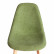 Стул CINDY SOFT (mod. C1021F1-1) ткань/дерево бук, 55 х 48 х 83 см, Green (зеленый) LY1701-7 / натуральный