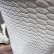 Стул отделка белый глянцевый лак (white gloss lacquer), ткань светло-бежевый велюр (Anyzo-01), стежка задней спинки ромб FB.CH.RIM.221