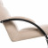 Кресло-качалка Leset Милано V18 бежевый Венге