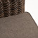"Боно" кресло из искусственного ротанга, цвет коричневый