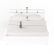 Камелия Кровать 1800, цвет белый, ШхГхВ 183,5х217х78,2 см., сп.м. 1800х2000 мм., без матраса, основание есть