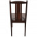 Стул Мебель--24 Гольф-3, цвет орех, обивка ткань рогожка корфу, ШхГхВ 45х44х93,5 см., от пола до верха сиденья 44 см.