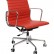 Кресло Eames Ribbed Office Chair EA 117 красная кожа
